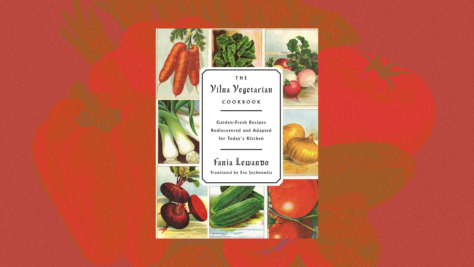 The cover of the Vilna Vegetarian Cookbook.